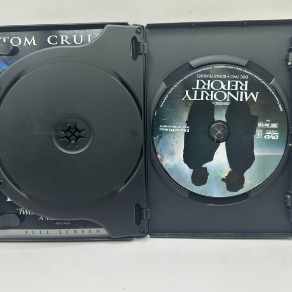 Minority Report DVD Tom Cruise Full Screen Edition Rated PG-13 DreamWorks - Picture 4 of 4